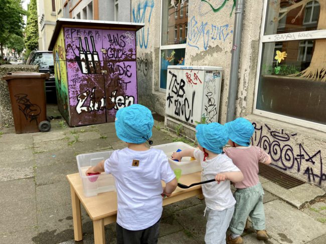 Wasserexperimente bei HgidL